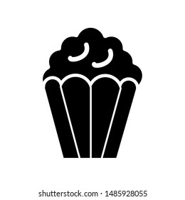 cupcake icon vector design template