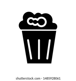 cupcake icon vector design template