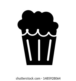 cupcake icon vector design template