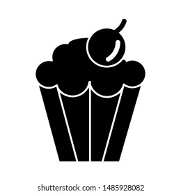 cupcake icon vector design template