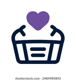 cupcake icon. vector dual tone icon for your website, mobile, presentation, and logo design.