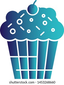 Cupcake icon for your project
