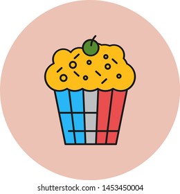 Cupcake icon for your project
