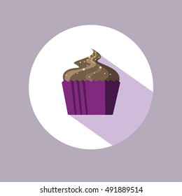 Cupcake illustration.