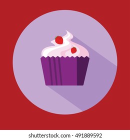 Cupcake illustration.