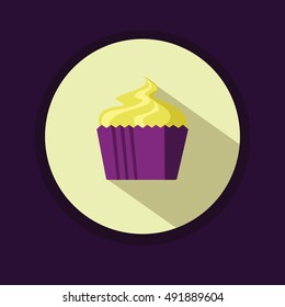 Cupcake illustration.