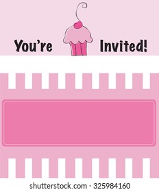 Cupcake Invitation