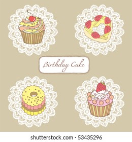 cupcake invitation background