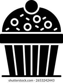 Cupcake New Creative Icon Design Vektor