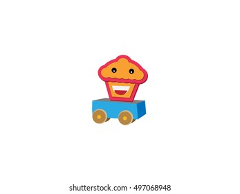 Cupcake on Cart