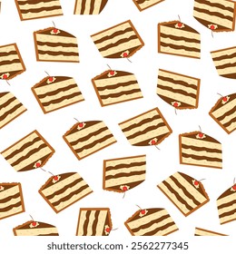 cupcake pattern background. Sweet Desserts Pattern background. brownies pattern background. cake pattern background.