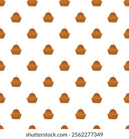 cupcake pattern background. Sweet Desserts Pattern background. brownies pattern background. cake pattern background.