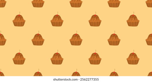 cupcake pattern background. Sweet Desserts Pattern background. brownies pattern background. cake pattern background.