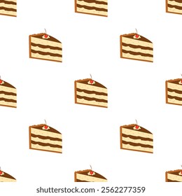 cupcake pattern background. Sweet Desserts Pattern background. brownies pattern background. cake pattern background.