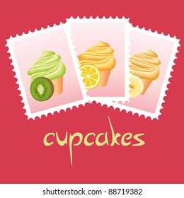 cupcake stamps