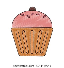 Cupcake sweet dessert