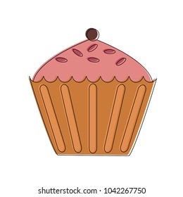 Cupcake sweet dessert