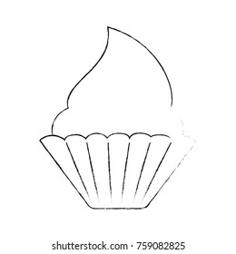Cupcake sweet dessert