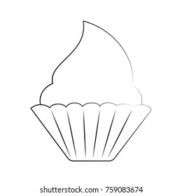 Cupcake sweet dessert