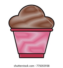 Cupcake sweet dessert