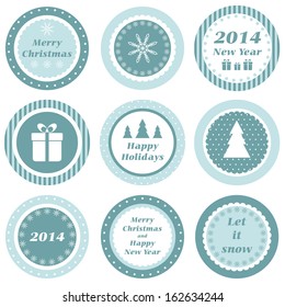 Cupcake toppers for Christmas and New Year