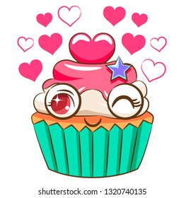 cupcake vector clipart