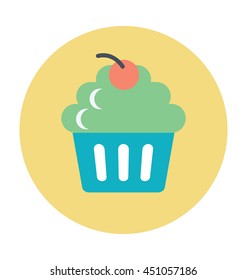 Cupcake Vector Icon