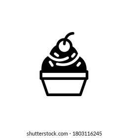 Ilustración vectorial de copas. Icono de vector aislado.