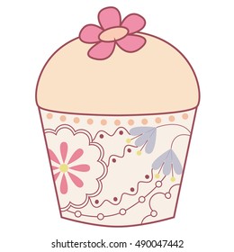 Cupcake vintage