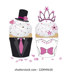 Cupcake wedding