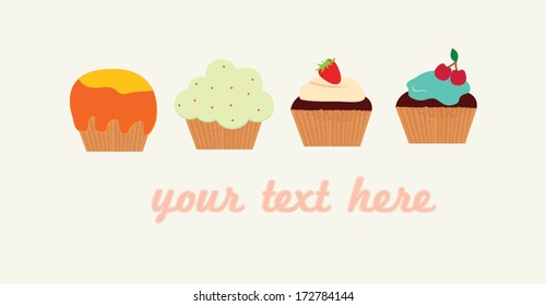 cupcakes card