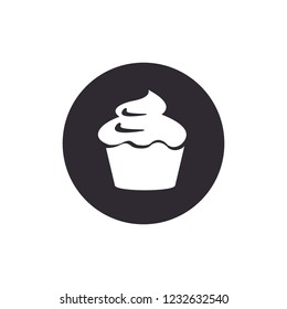 Cupcakes Icon Vector