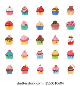 Cupcakes Icons Pack 