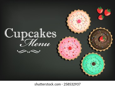 Cupcakes Menu