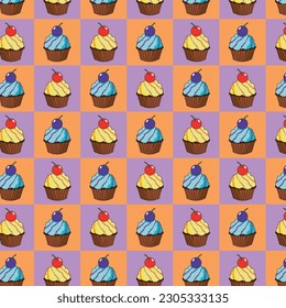 CUPCAKES Y MUFFINES DE PATRÓN SIN MAR