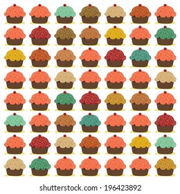 cupcakes pattern