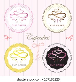 cupcakes set