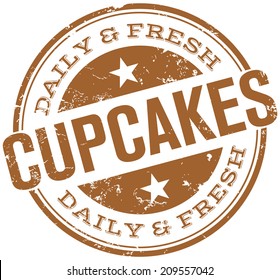 cupcakes stamp