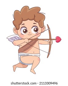 cupid angel cute character icon