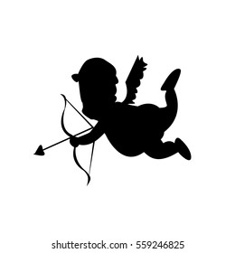 Cupid. Angel. Vector Illustration. 