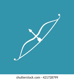 Cupid Arrow Icon. Eps-10.