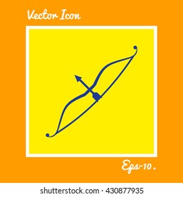 Cupid Arrow Icon. Eps-10.