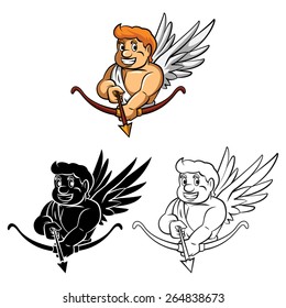 Cupid Arrow Mascot