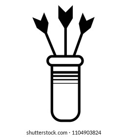 Cupid arrows icon