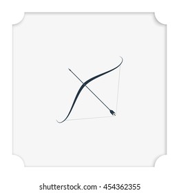 Cupid bow icon.