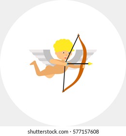 Cupid with Bow Icon