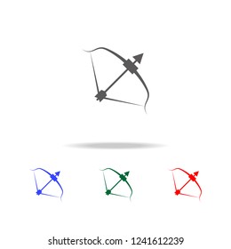 cupid bow icon. Elements of love in multi colored icons. Premium quality graphic design icon. Simple icon for websites, web design, mobile app, info graphics