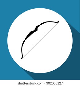 cupid bow vector icon