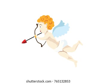 Cupid boy illustration