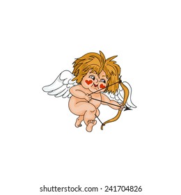 Cupid cartoon icon